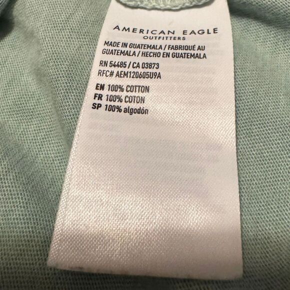 American Eagle St Patricks Day Graphic Tee - Size Extra Small, Green - Picture 7 of 8